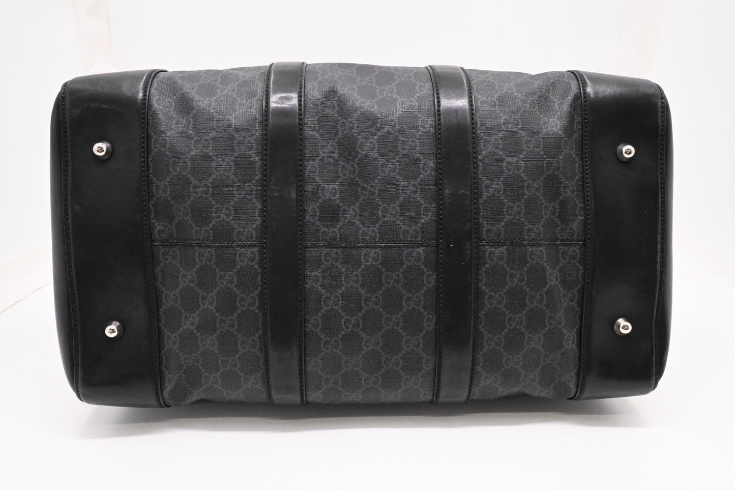 Gucci Travel Bag in Black GG Supreme Canvas