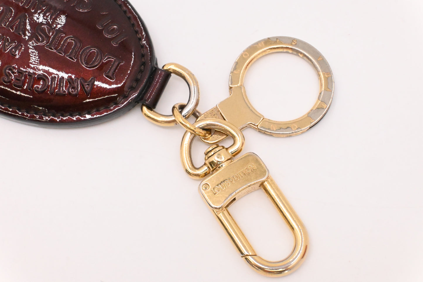 Louis Vuitton "Articles de Voyage" Charm in Vernis Leather