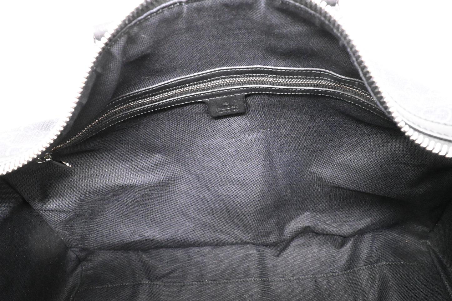 Gucci Travel Bag in Black GG Supreme Canvas