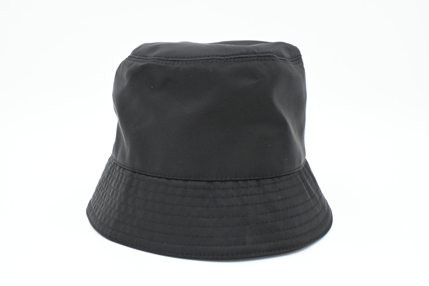 Prada Bucket Hat in Black Nylon