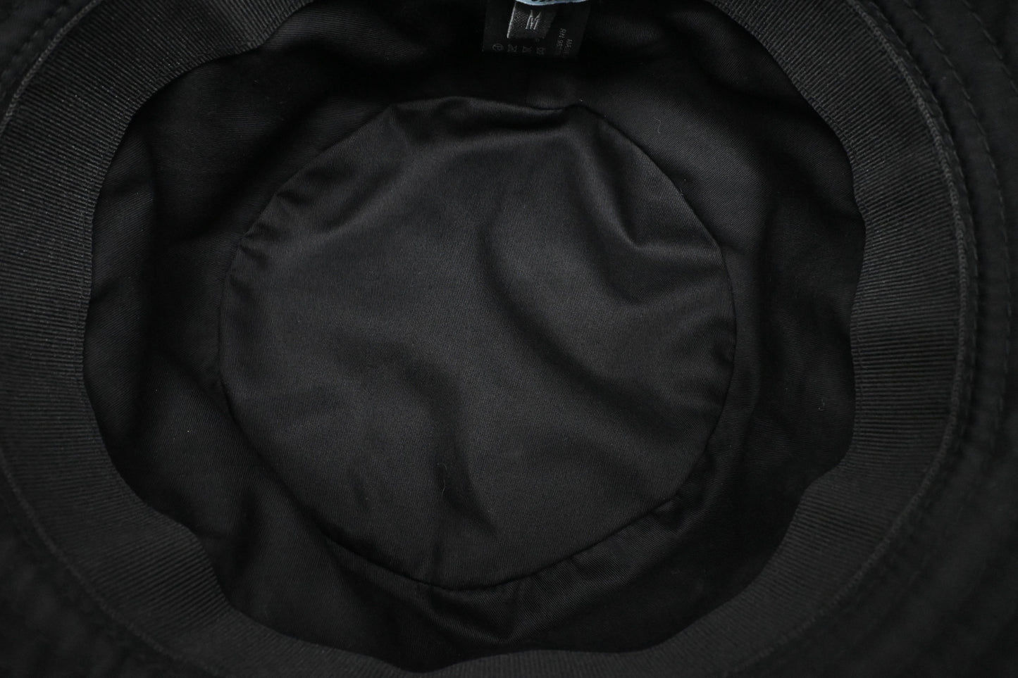 Prada Bucket Hat in Black Nylon