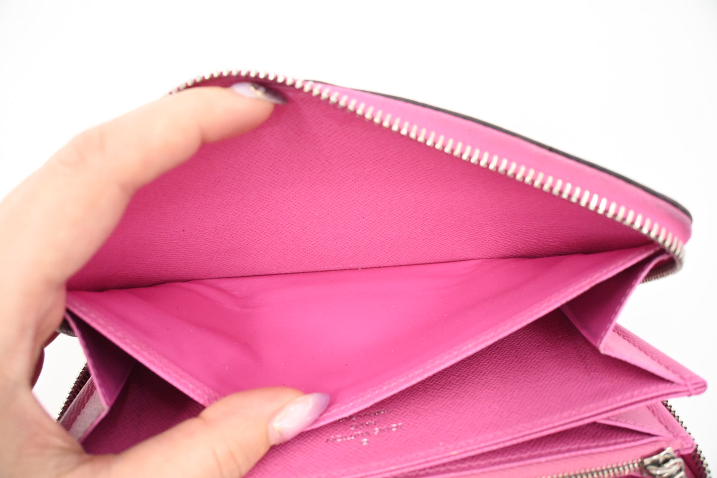 Louis Vuitton Zippy Long Wallet in Pink Epi Leather