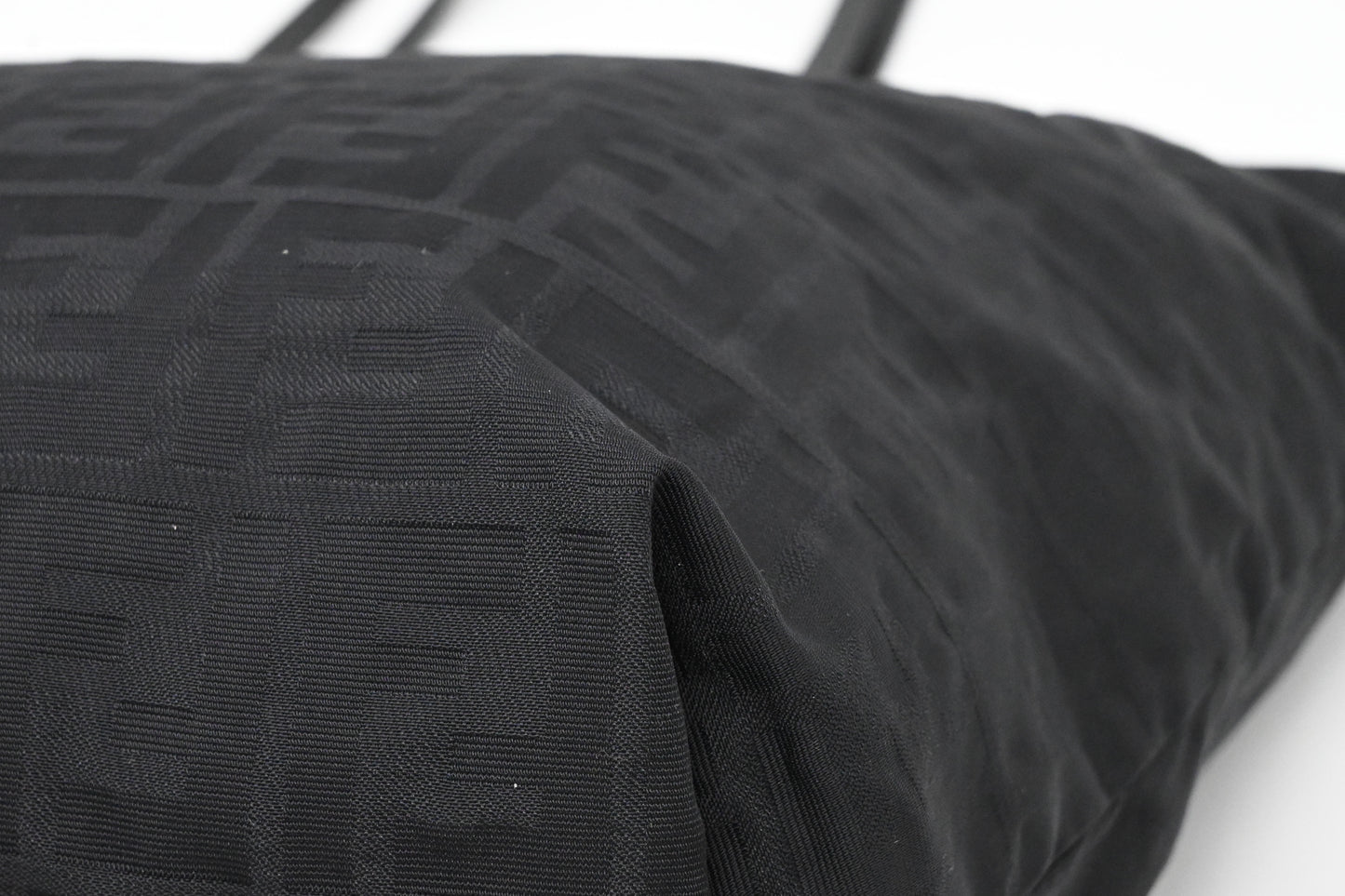 Fendi Tote Bag in Black Zucca Canvas