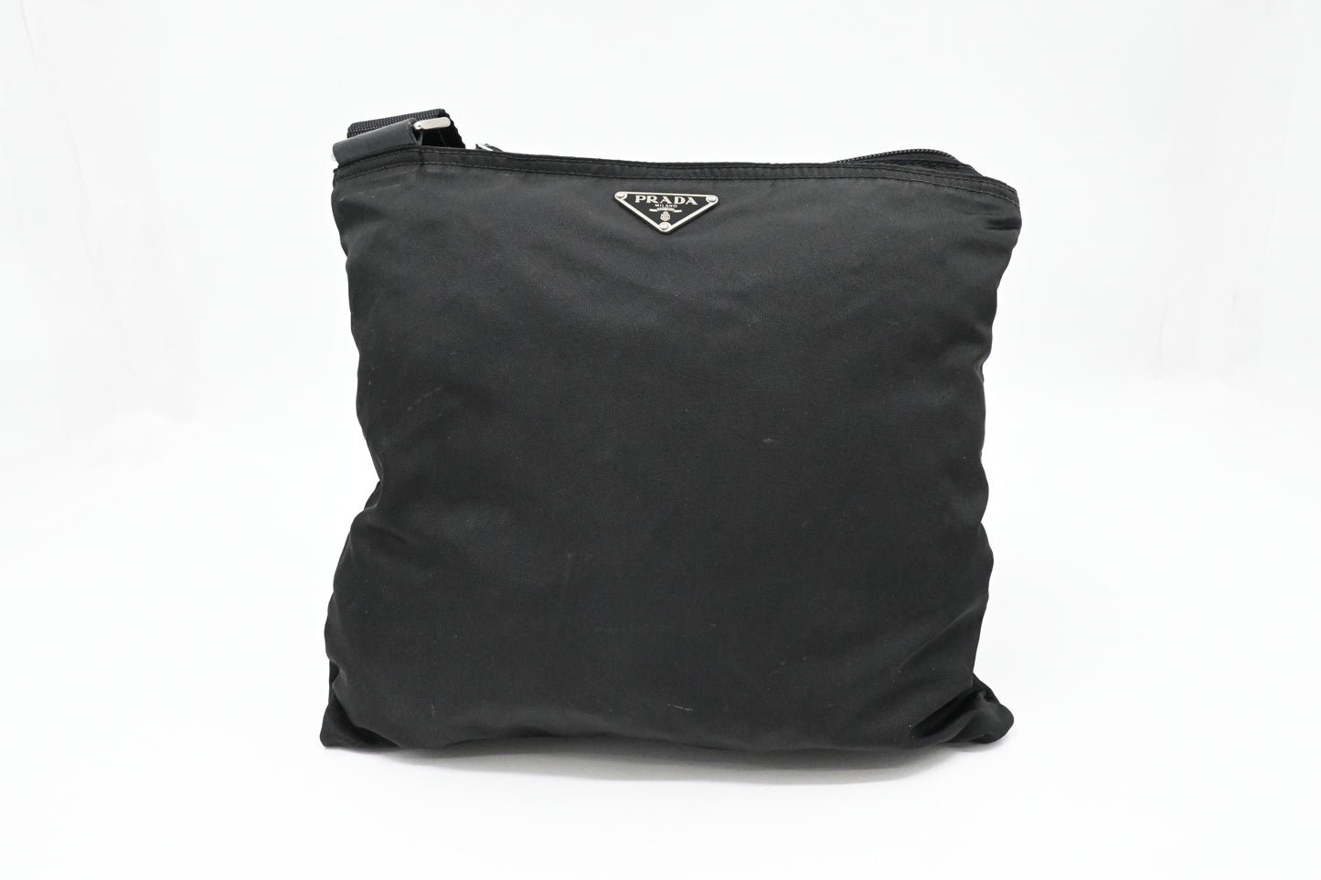 Prada Crossbody Bag in Black Nylon Canvas