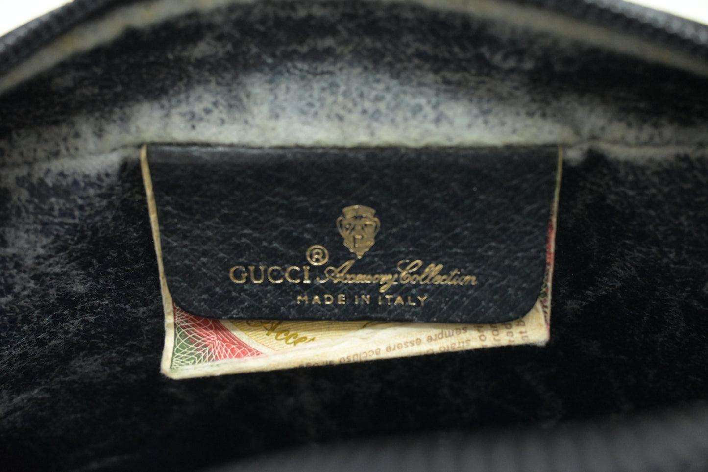 Gucci Shoulder Bag in Navy GG Supreme Canvas