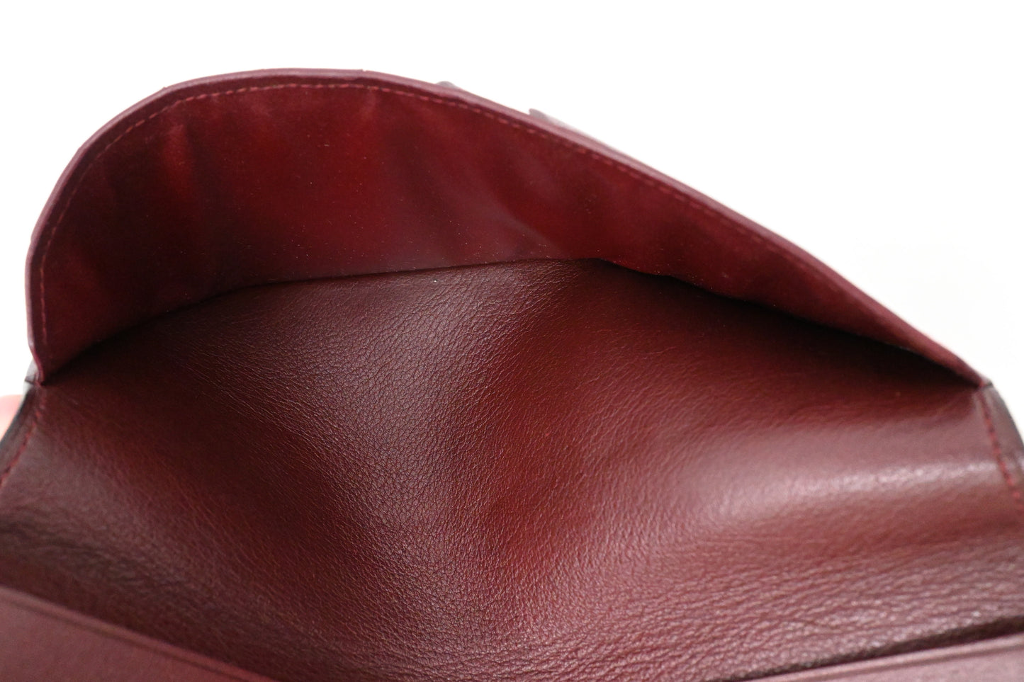 Cartier Long Wallet in Black Leather