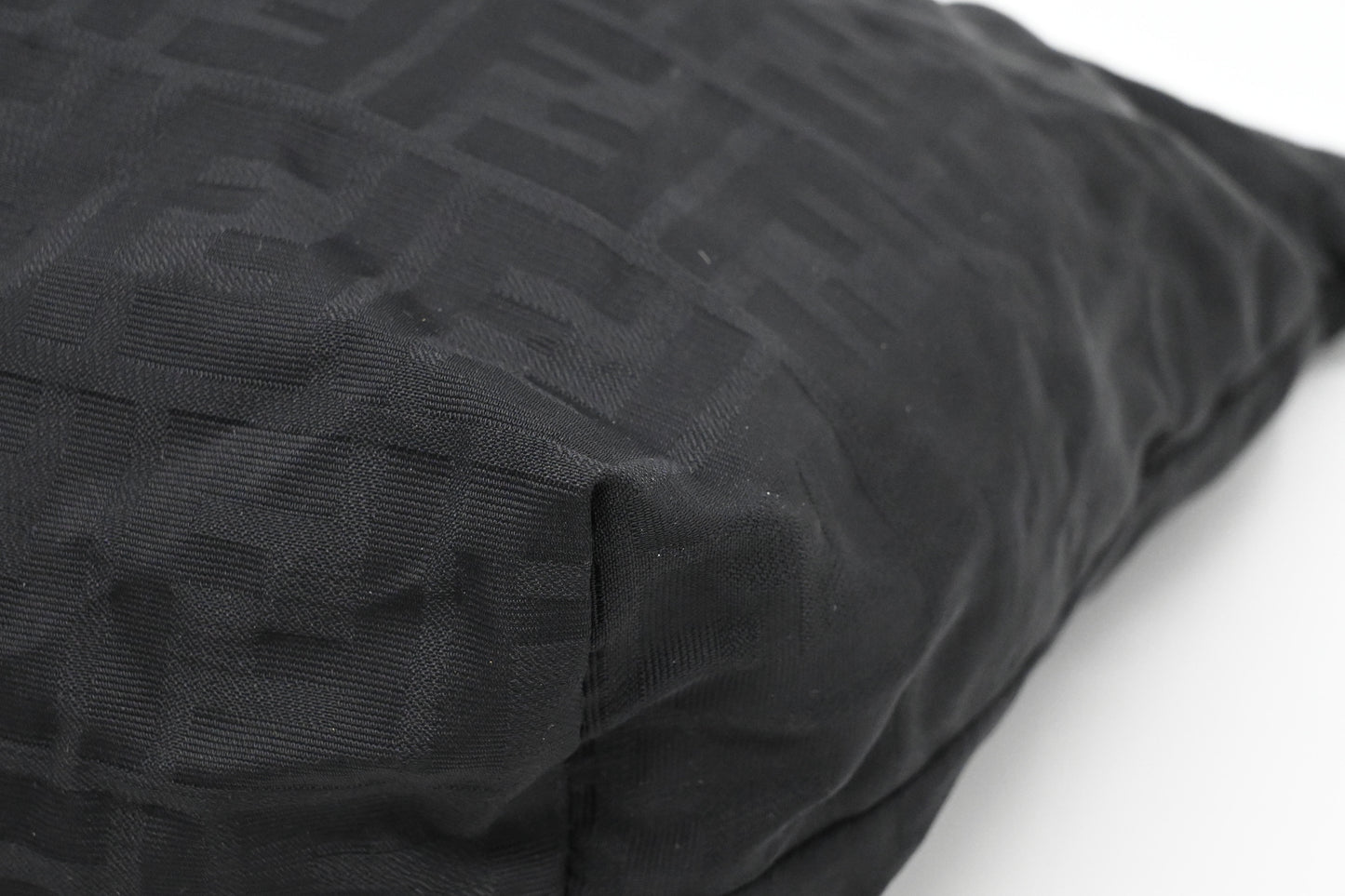 Fendi Tote Bag in Black Zucca Canvas