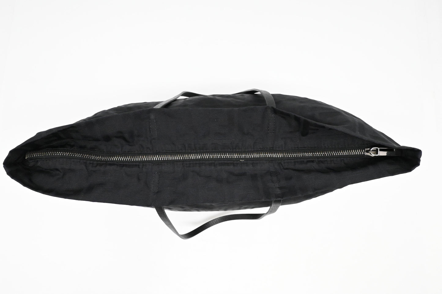 Fendi Tote Bag in Black Zucca Canvas