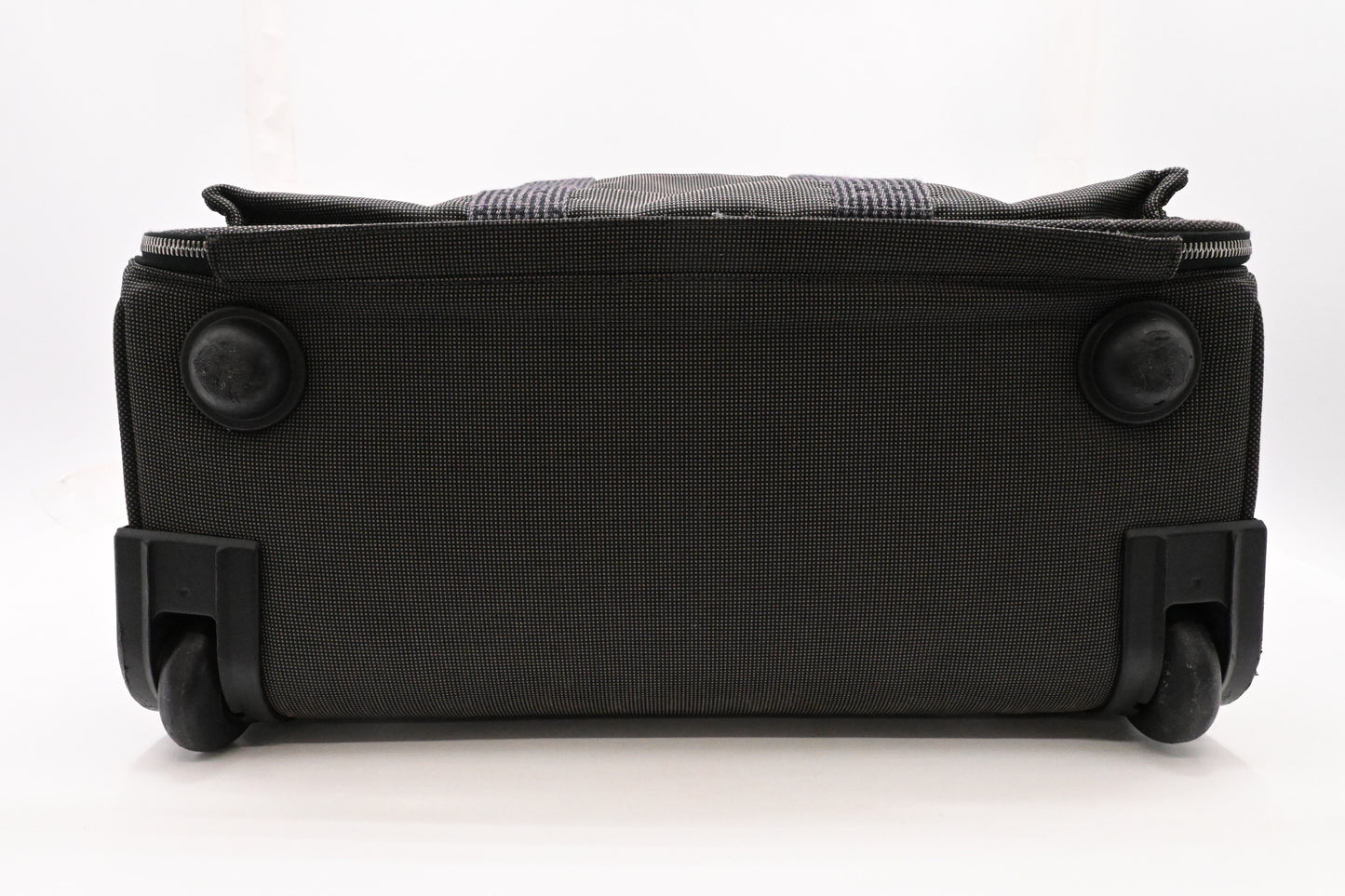 Hermes Herline Luggage in Grey Canvas