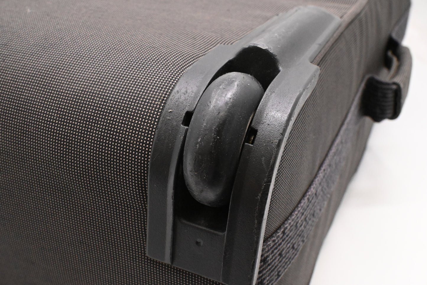Hermes Herline Luggage in Grey Canvas