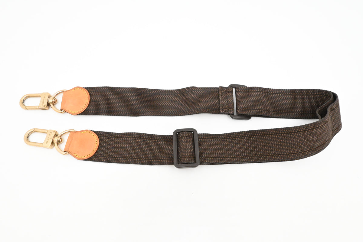 Louis Vuitton Brown Nylon Strap