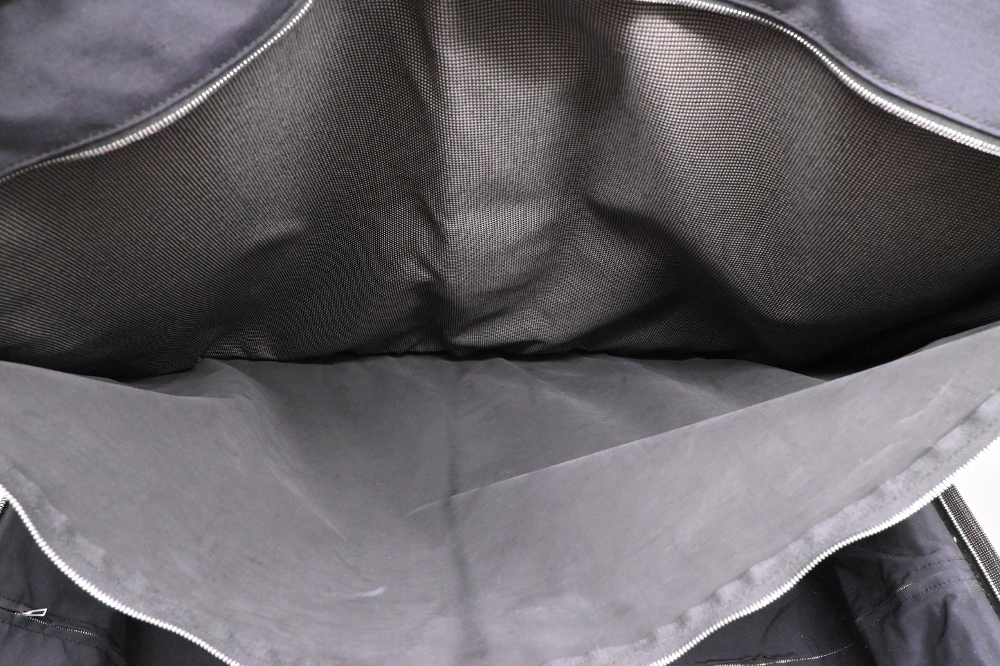 Hermes Herline Luggage in Grey Canvas