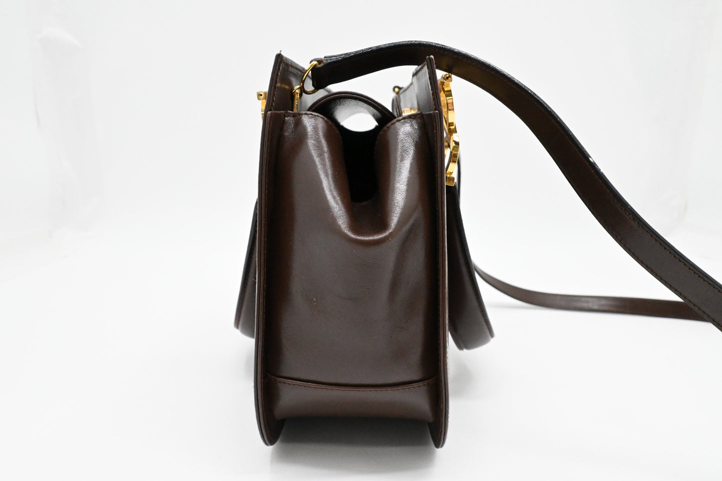 Ferragamo Handbag in Brown Leather