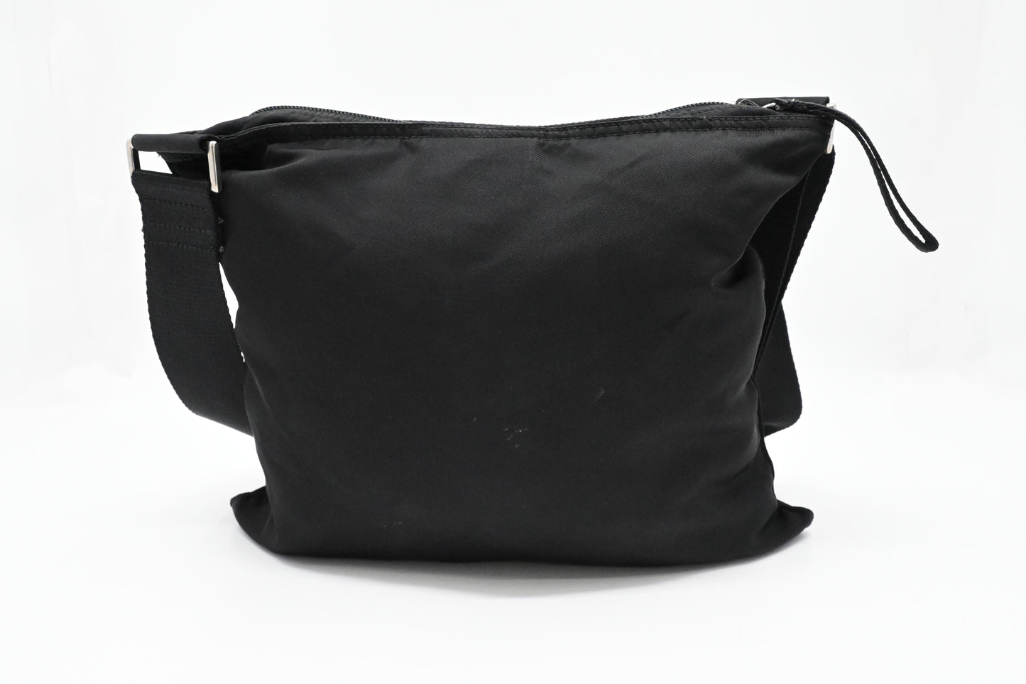 Prada Square Crossbody in Black Nylon