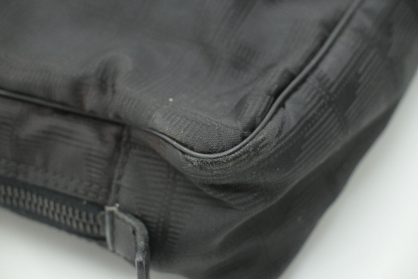 Chanel Business Bag in Black New Travel Line Canvas