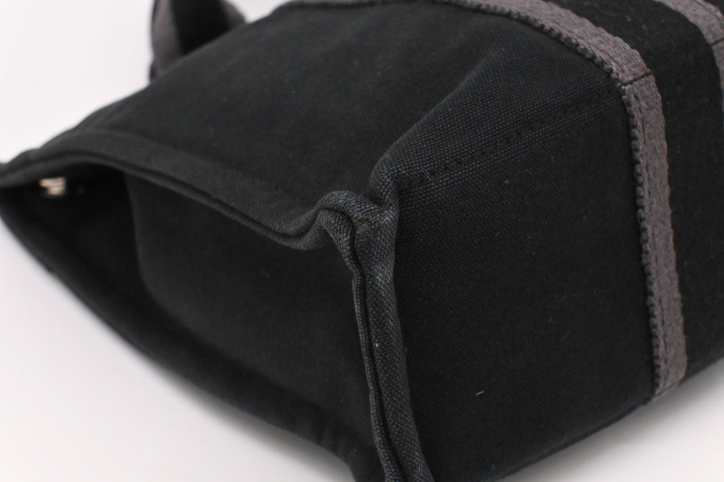 Hermes Fourre-Tout Tote in Black Canvas