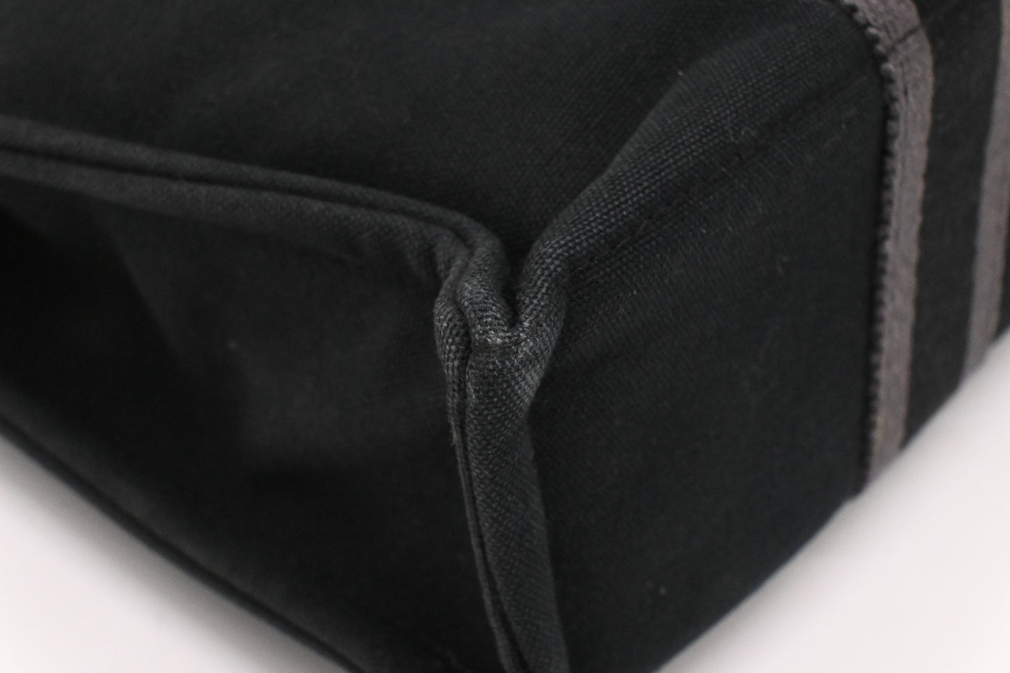 Hermes Fourre-Tout Tote in Black Canvas