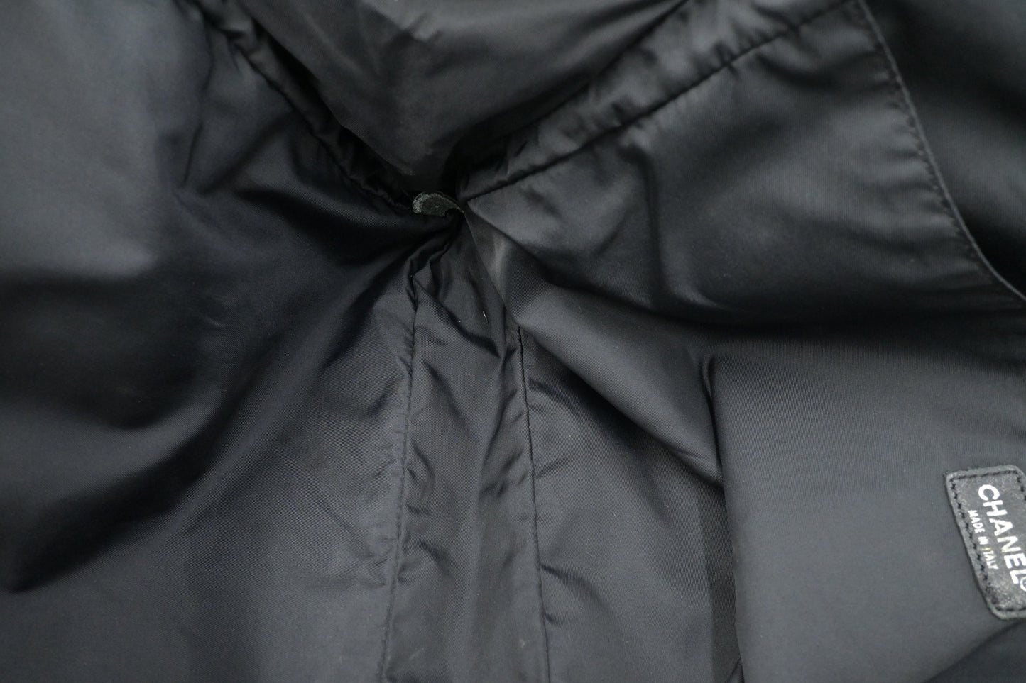 Chanel Business Bag in Black New Travel Line Canvas