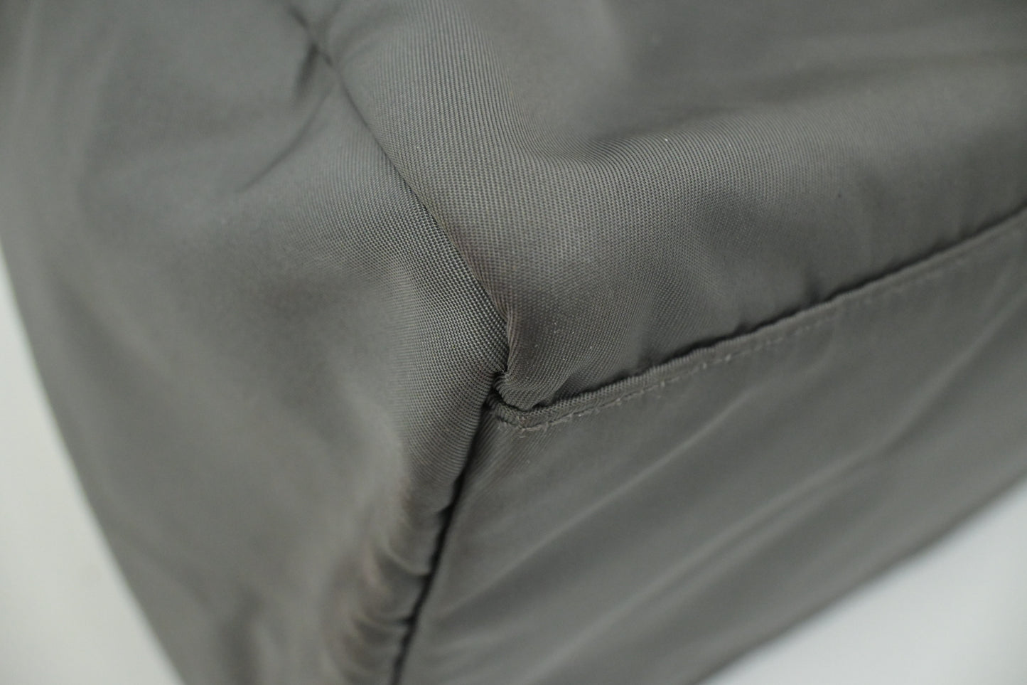 Prada Handbag in Gray Canvas