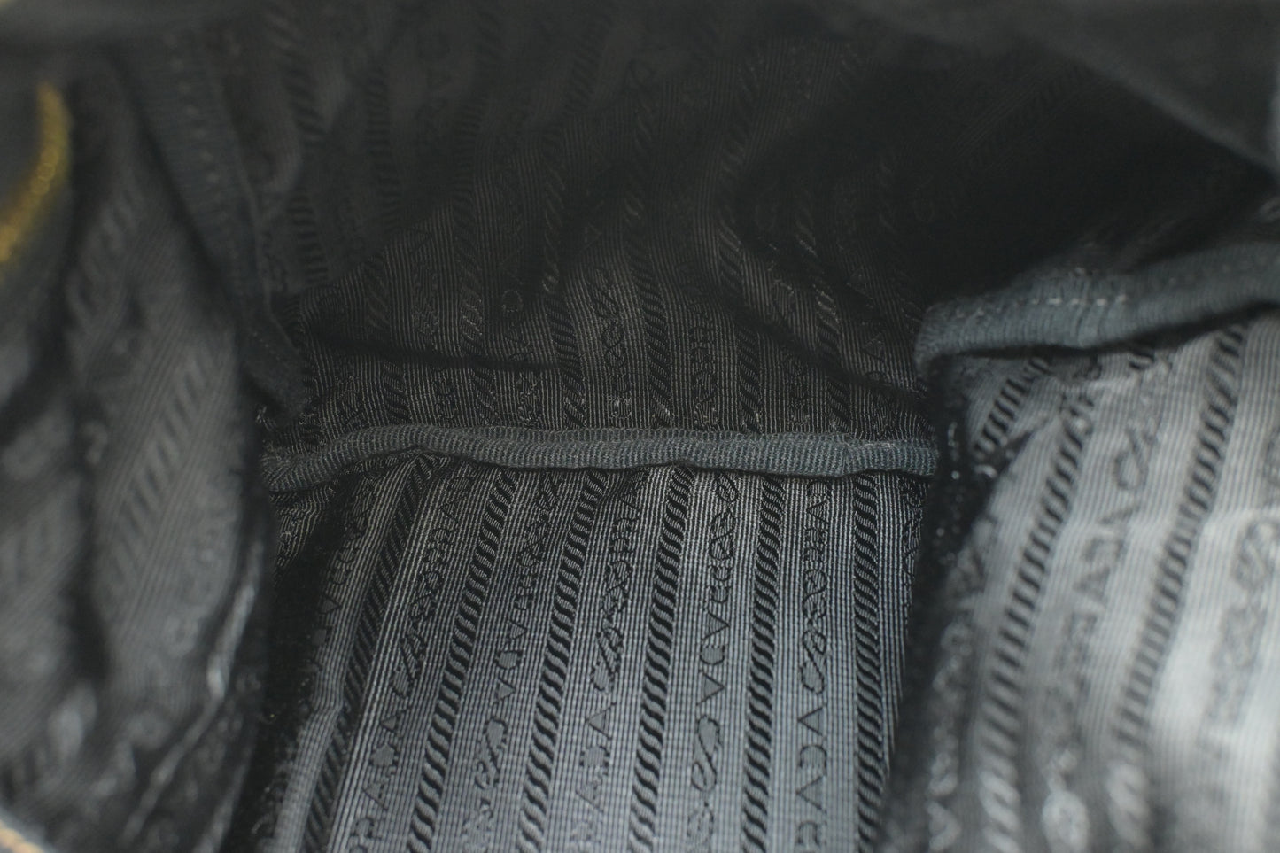 Prada Handbag in Gray Canvas
