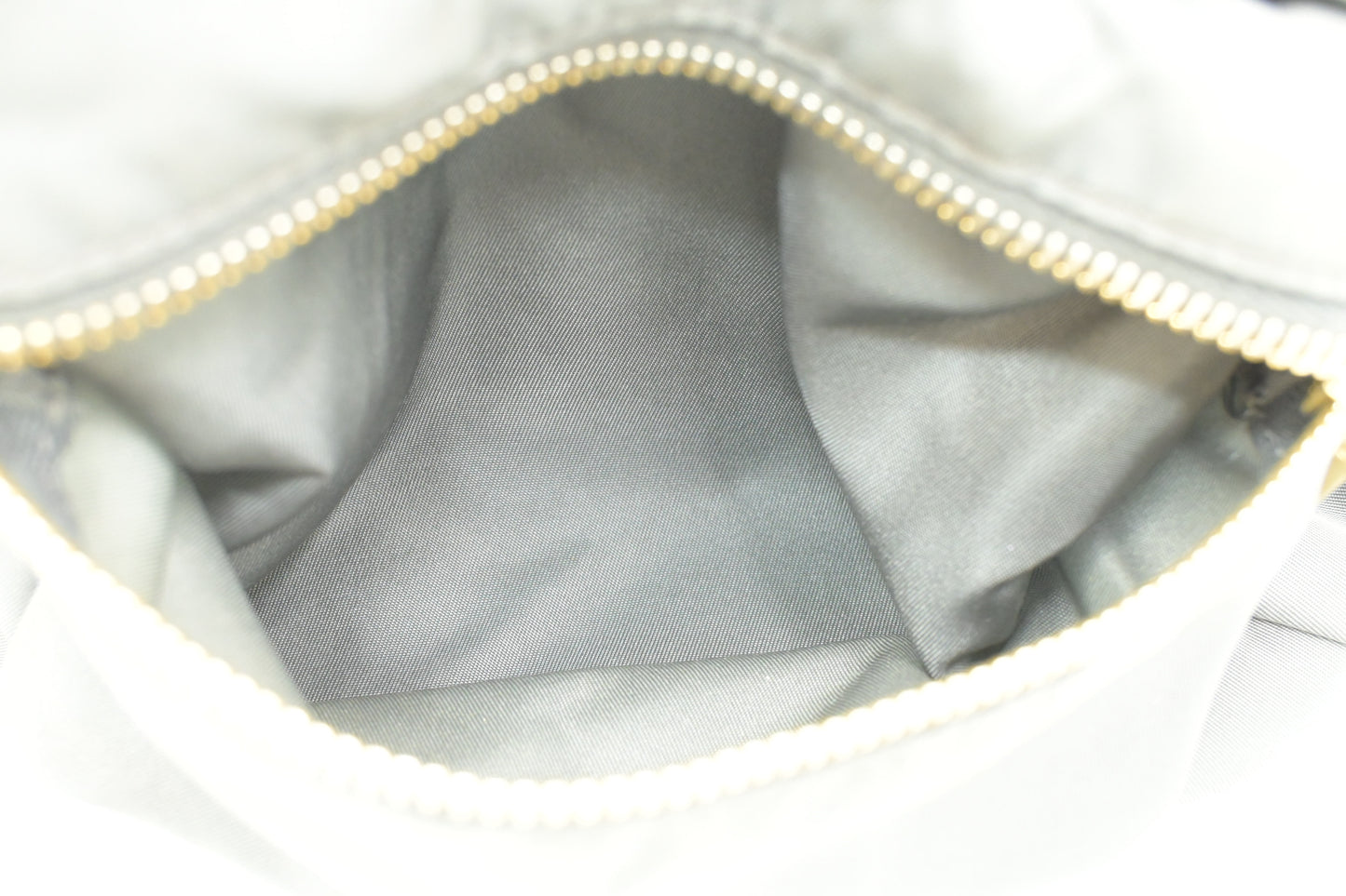 Prada Handbag in Gray Canvas