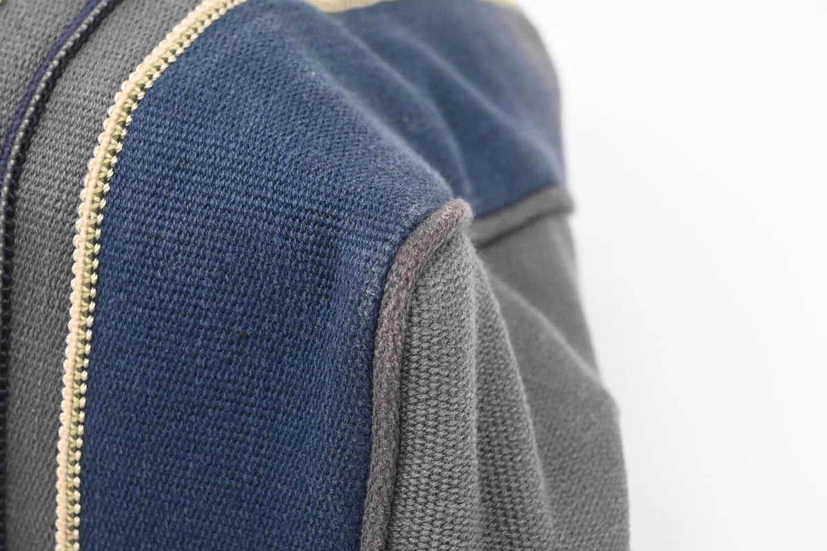 Bottega Veneta Tote in Gray and Blue Canvas