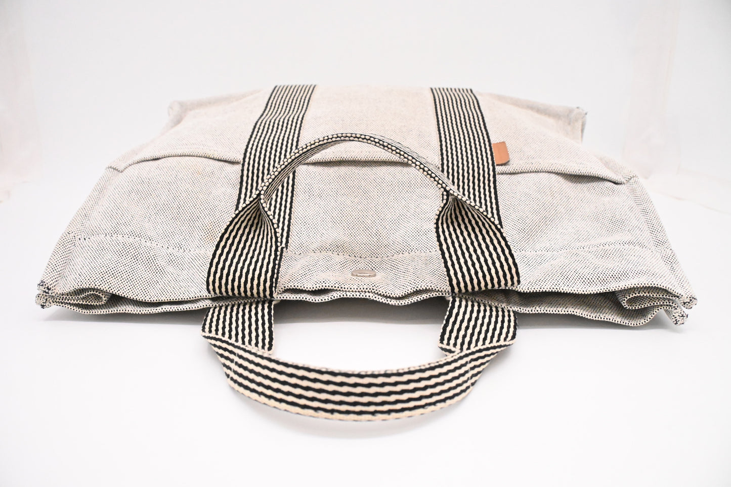 Hermes Fourre-Tout in White Canvas