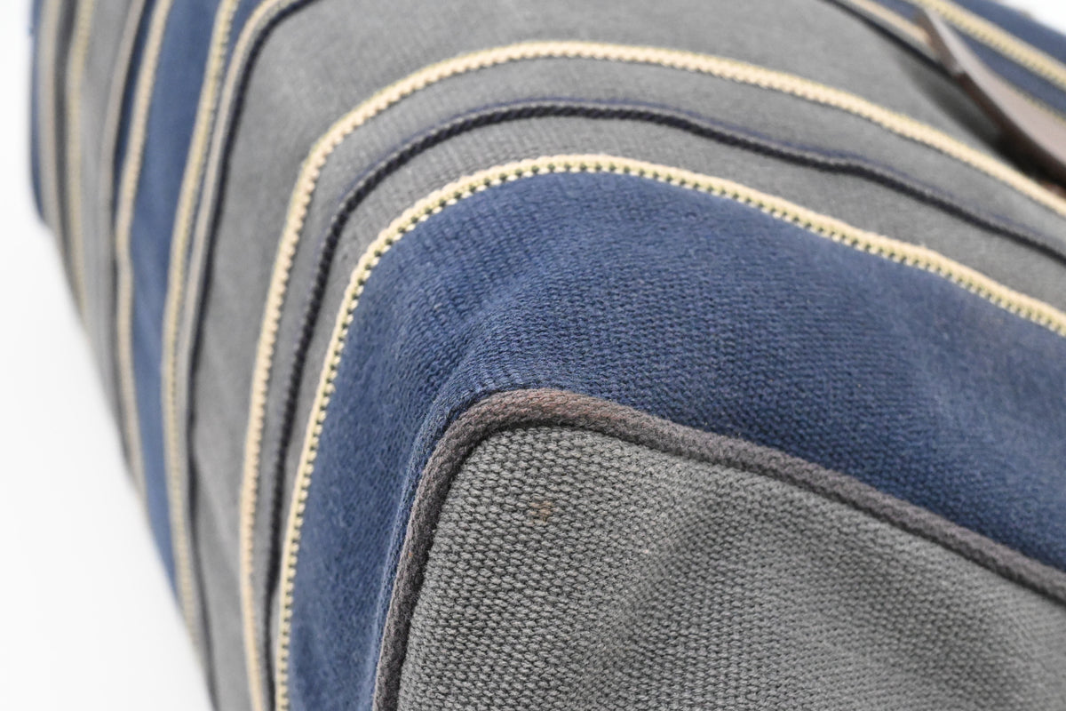 Bottega Veneta Tote in Gray and Blue Canvas