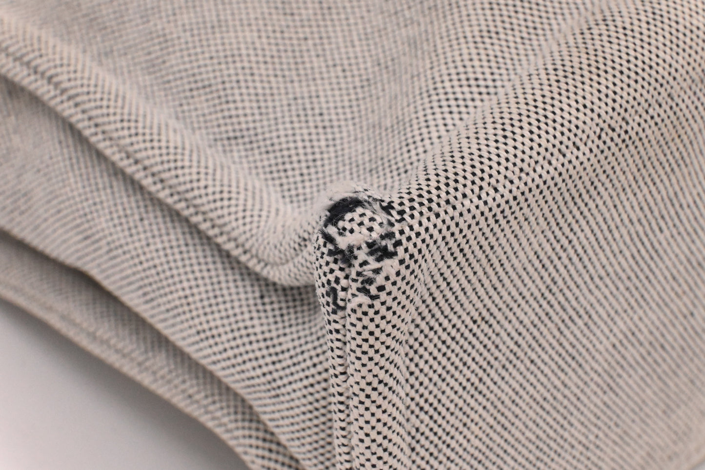 Hermes Fourre-Tout in White Canvas