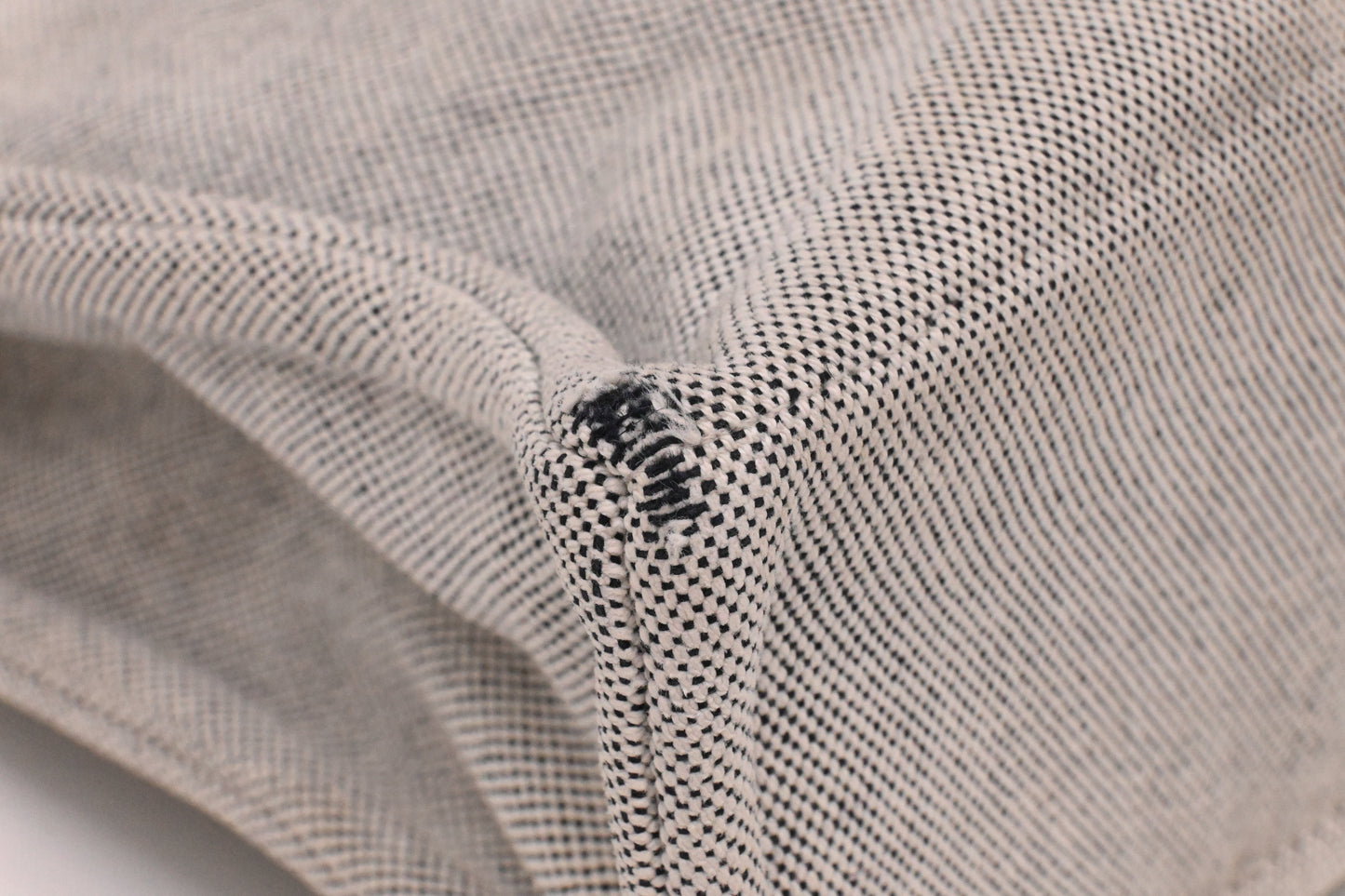 Hermes Fourre-Tout in White Canvas