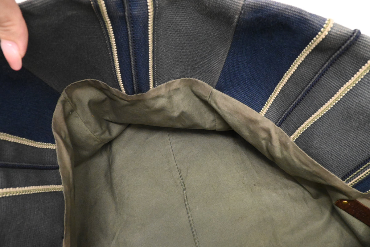 Bottega Veneta Tote in Gray and Blue Canvas