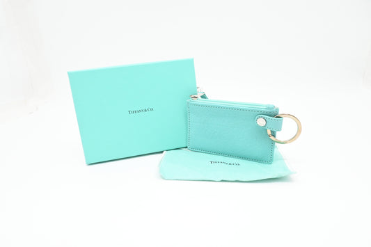 Tiffany & Co. Coin Case in Tiffany Blue Leather
