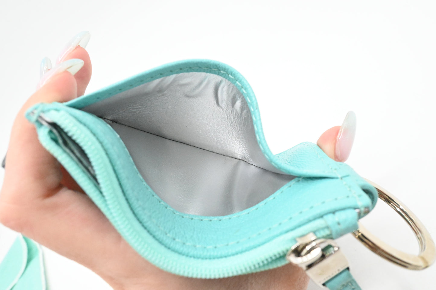 Tiffany & Co. Coin Case in Tiffany Blue Leather