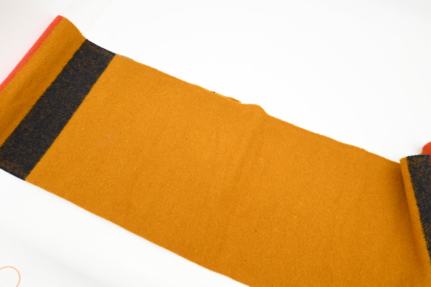 Hermes Rocabar Scarf in Yellow, Blue and Red Wool