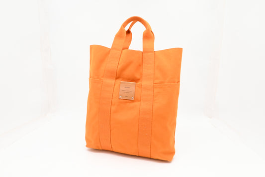 Hermes French Festival of Hawai 2021 Tote in Orange Canvas