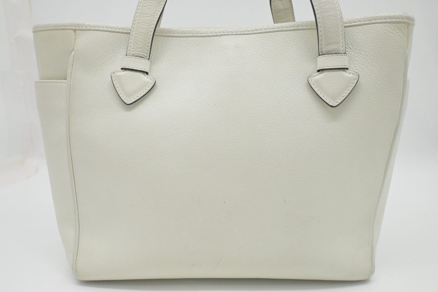 Loewe Shoulder Bag in White Leather