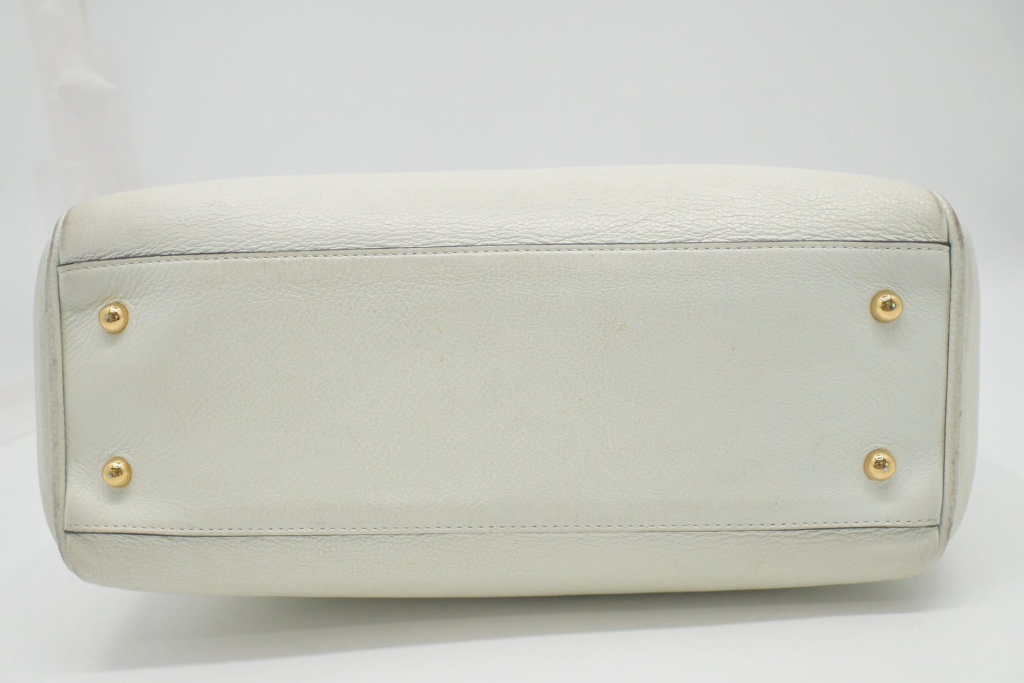 Loewe Shoulder Bag in White Leather