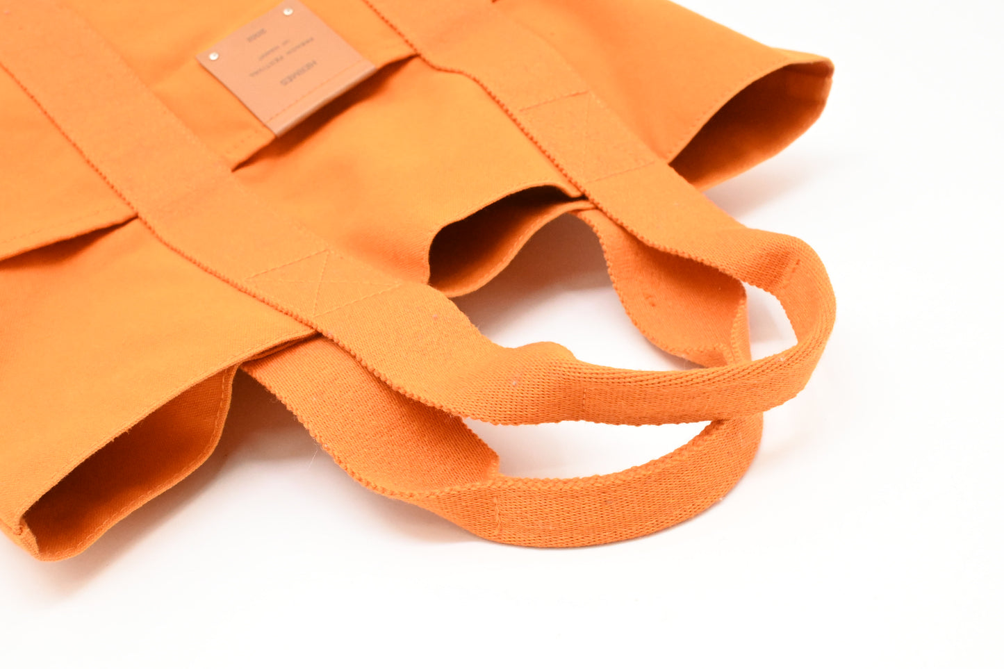 Hermes French Festival of Hawai 2021 Tote in Orange Canvas