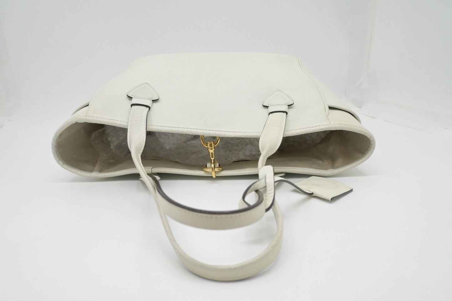 Loewe Shoulder Bag in White Leather