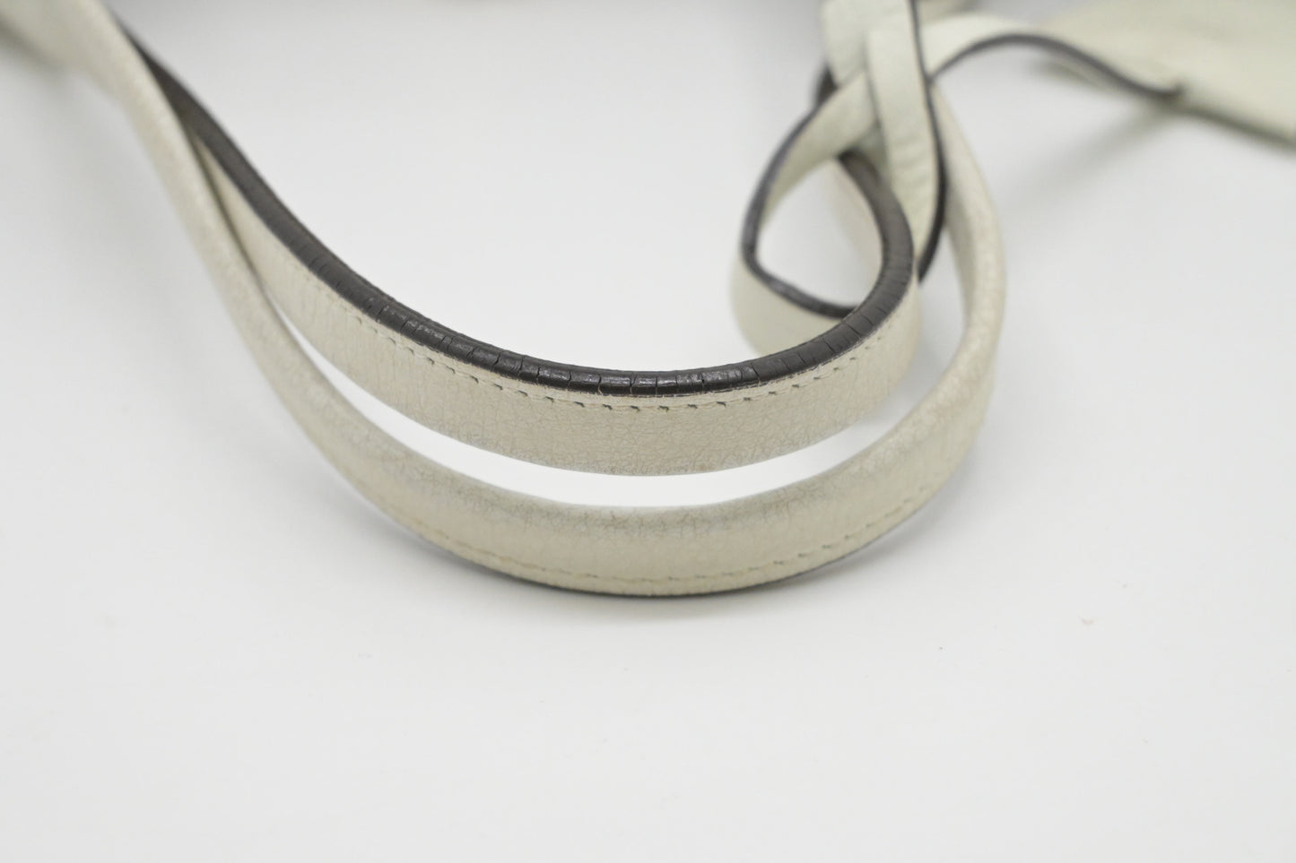 Loewe Shoulder Bag in White Leather