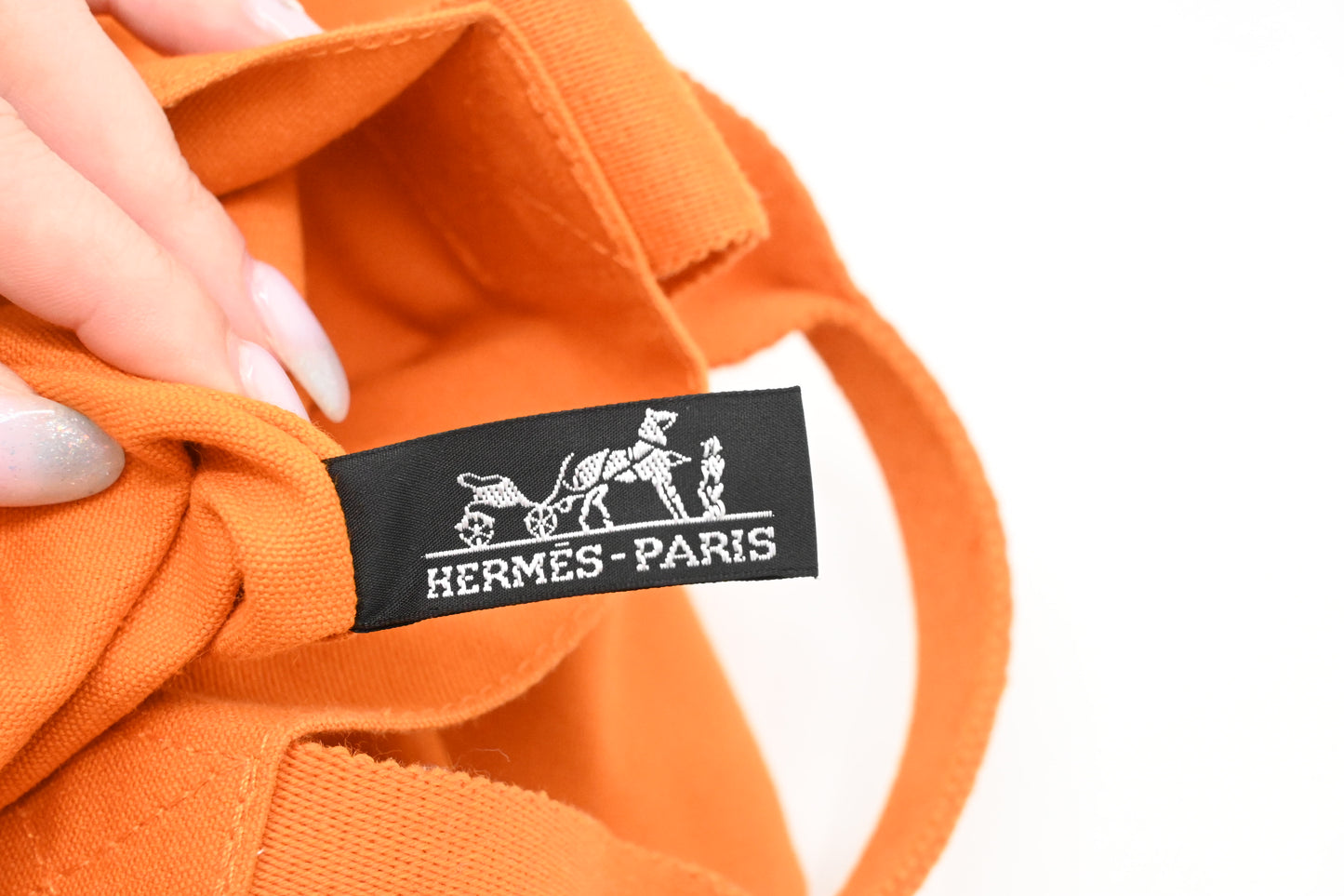 Hermes French Festival of Hawai 2021 Tote in Orange Canvas