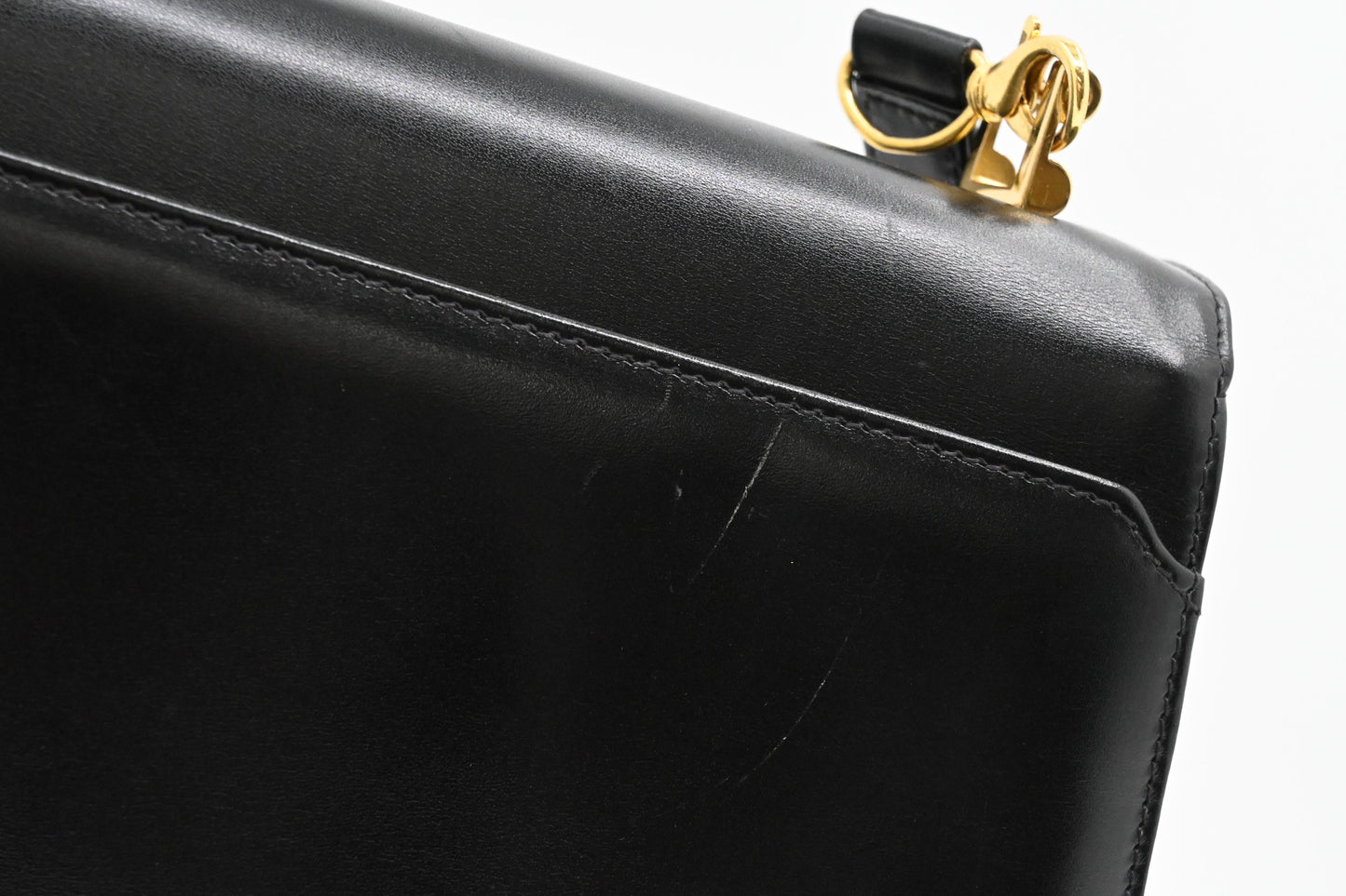 Tiffany & Co. Shoulder Bag in Black Leather