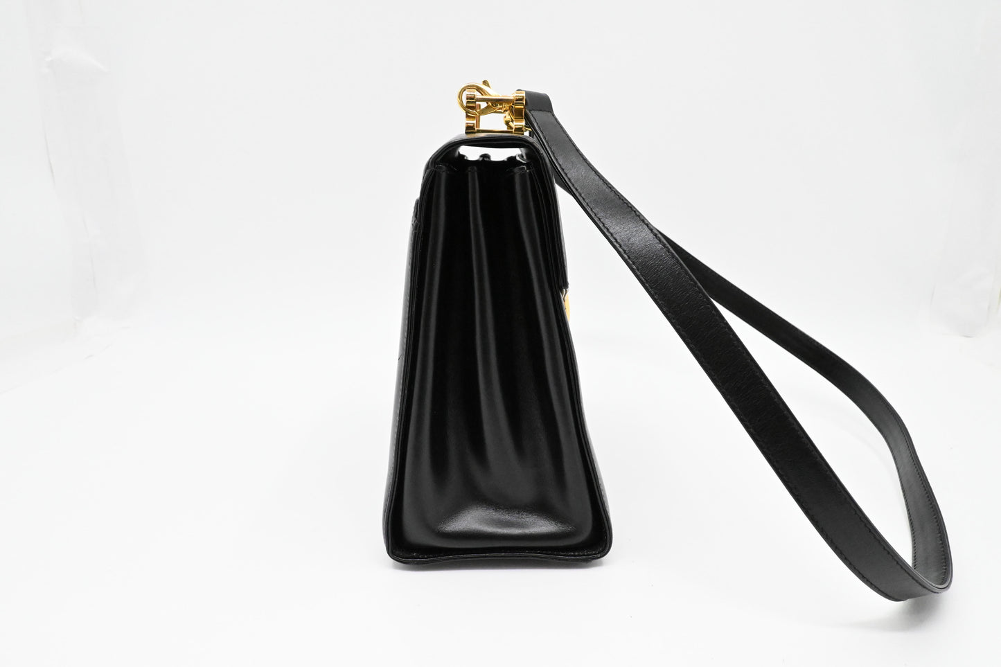 Tiffany & Co. Shoulder Bag in Black Leather