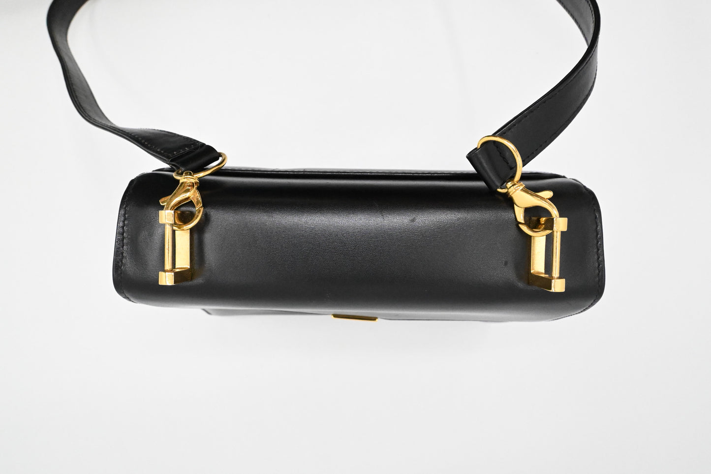 Tiffany & Co. Shoulder Bag in Black Leather