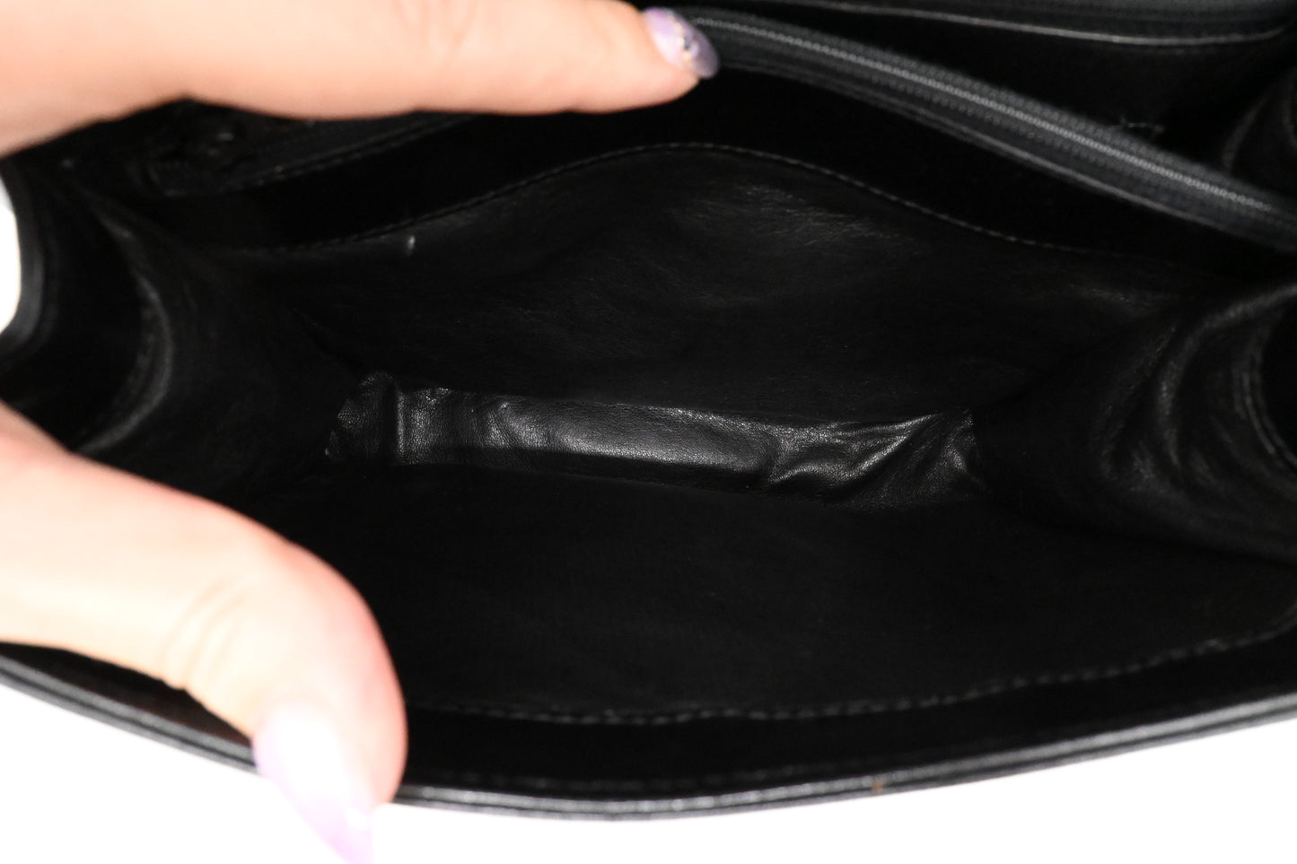 Tiffany & Co. Shoulder Bag in Black Leather