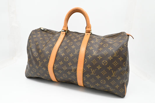 Louis Vuitton Keepall 50 in Monogram Canvas
