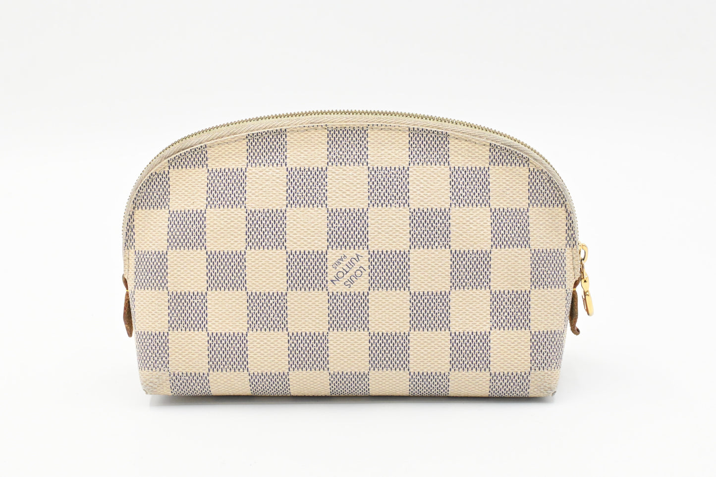 Louis Vuitton Pochette Cosmetique in Damier Azur Canvas