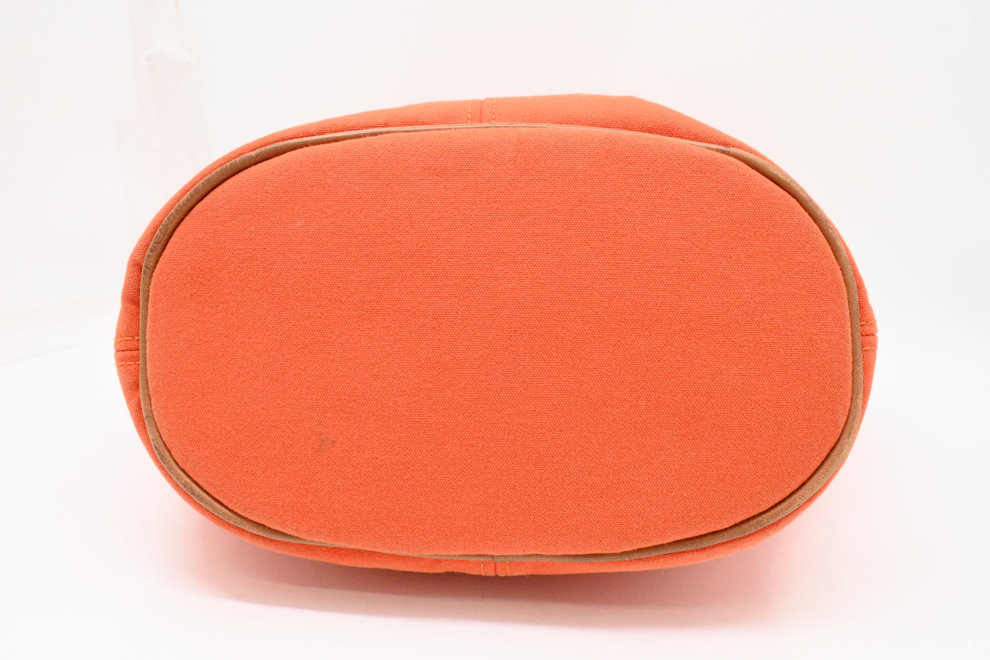 Hermes Panier de Plage in Orange Canvas
