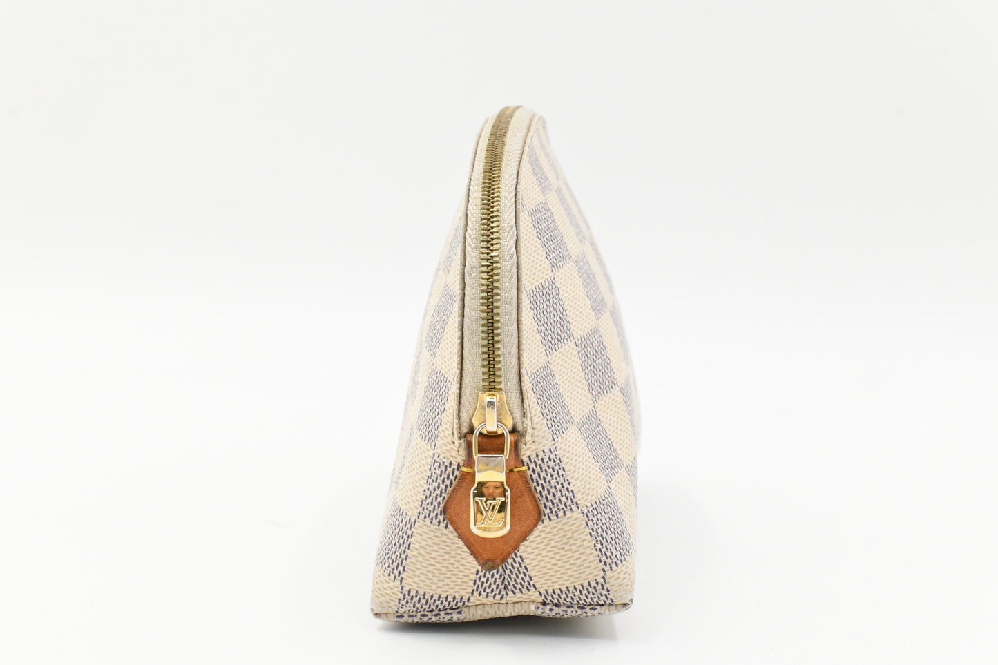 Louis Vuitton Pochette Cosmetique in Damier Azur Canvas