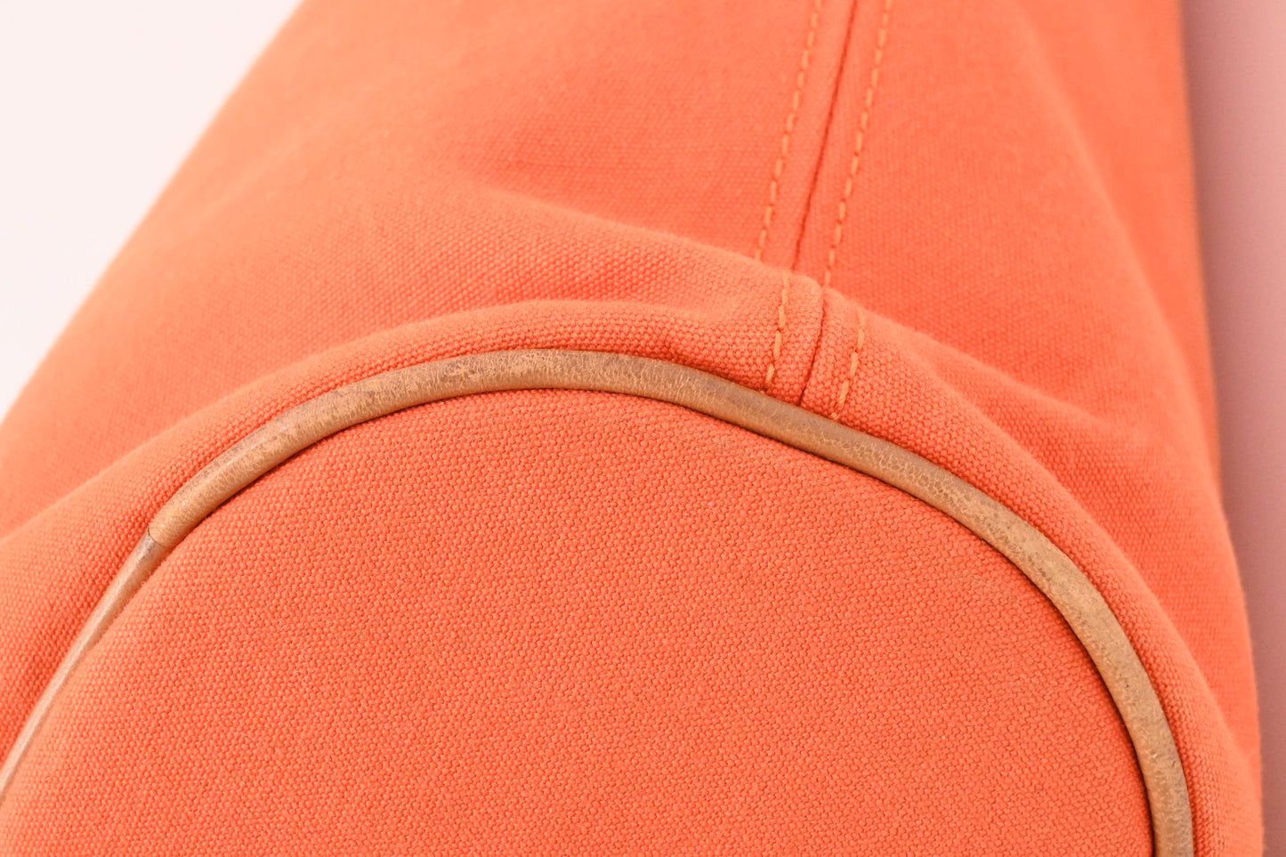 Hermes Panier de Plage in Orange Canvas